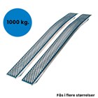 Sikkerhedsrampe - Buet, 1000 kg. - 2000 x 260 mm