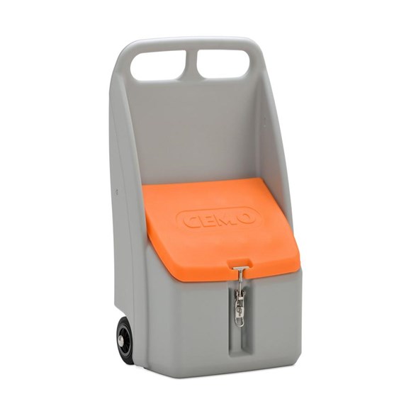 Salt og sandbeholder med hjul - CEMO Go-Box 70 L