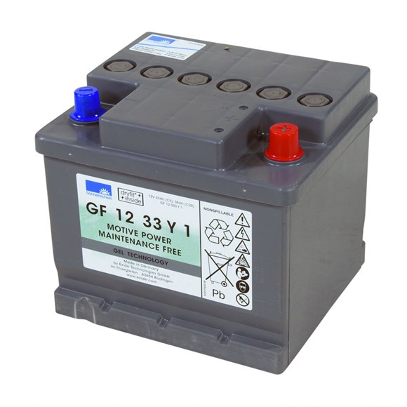 Batteri - Gel 12V / 33 Ah